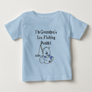 Das Eis-Fischen-Freund-T-Shirts und Geschenke des Baby T-shirt