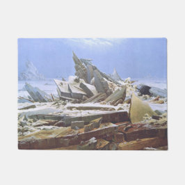 Das Eismeer (von Caspar David Friedrich) Fußmatte