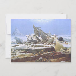 Das Eismeer (von Caspar David Friedrich) Karte