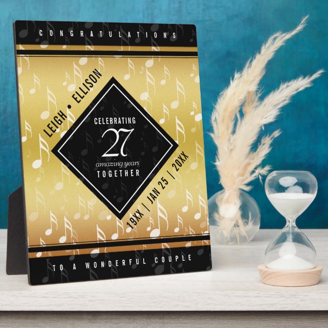 Das elegante 27. Musikfestival Fotoplatte (Seite)