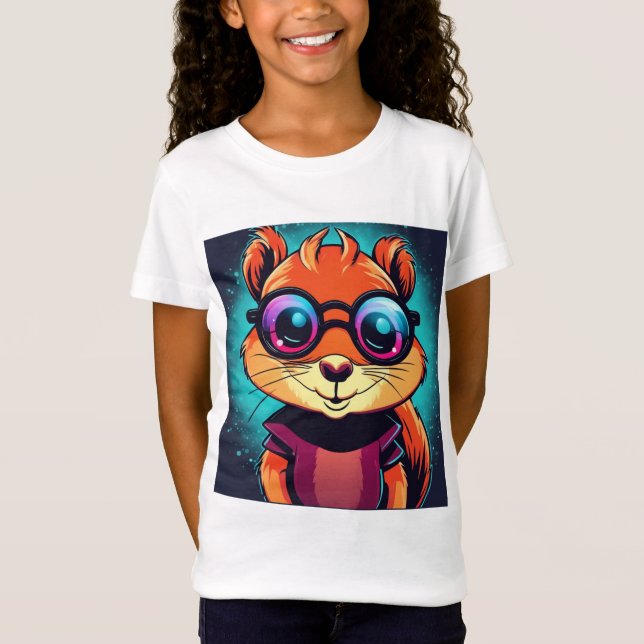 Das elegante Eichhörnchen T-Shirt (Vorderseite)