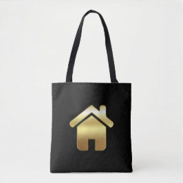 Das elegante Gold House Symbol Real Anwesen Design