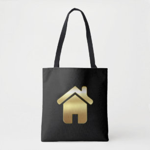 Das elegante Gold House Symbol Real Anwesen Design