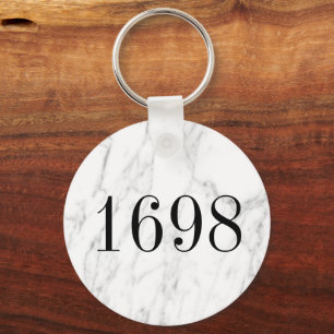 Das elegante Hotel aus weißem Marmor zählt zu den Schlüsselanhänger