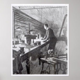 Das elektrische Licht Poster