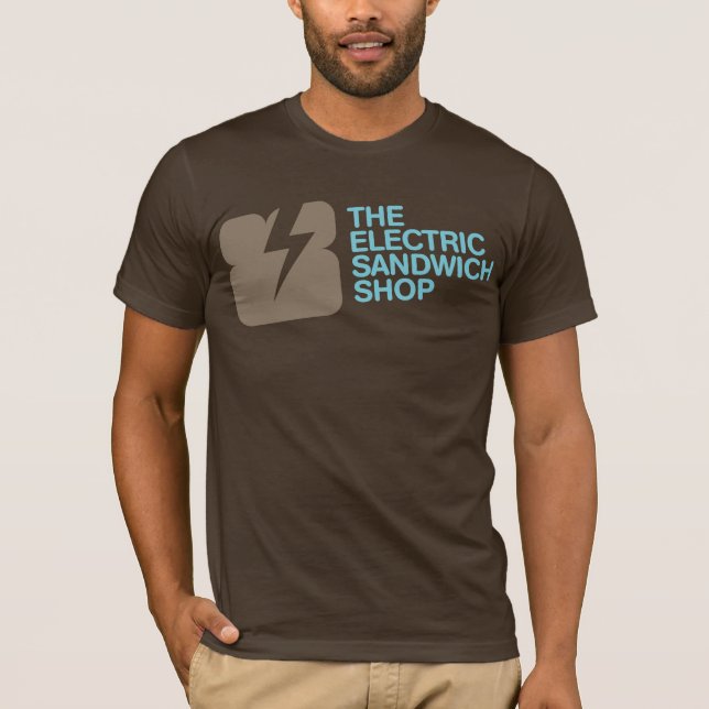 Das elektrische Sandwich-Geschäft T-Shirt (Vorderseite)