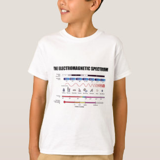 Das elektromagnetische Spektrum (Physik) T-Shirt