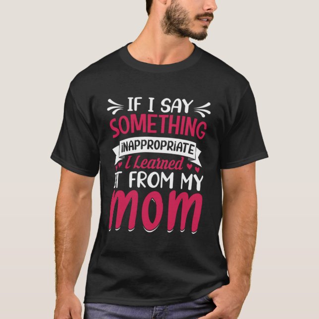 Das Element des Lebens ist Mutter 190 T-Shirt (Vorderseite)
