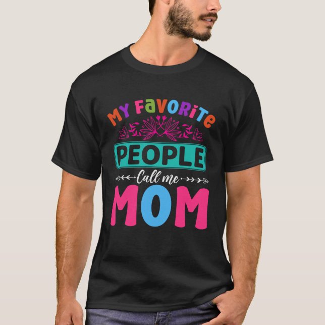 Das Element des Lebens ist Mutter 249 T-Shirt (Vorderseite)