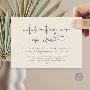 Das Elopement Brunch feiert unser neues Kapitel Einladung