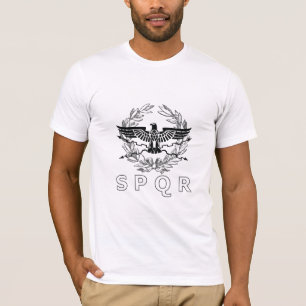 Das Emblem des Römischen Reiches SPQR T-Shirt