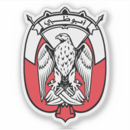 Das Emblem von Abu Dhabi Aufkleber