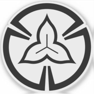 Das Emblem von Tokorozawa, Saitama Aufkleber