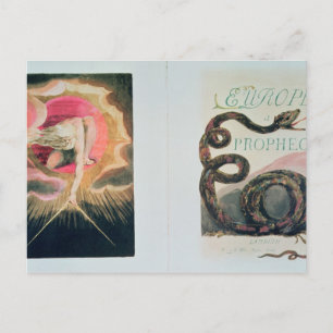 Das Embodiment der Energie in Form eines Postkarte