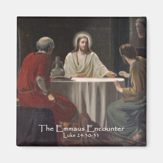Das Emmaus-Encounter-Magnet Magnet (Vorne)