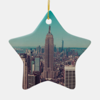 Das Empire State Gebäude Keramikornament