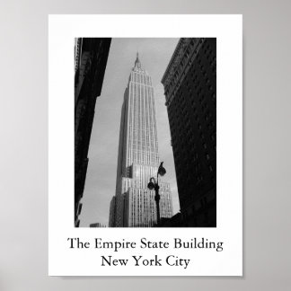 Das Empire State Gebäude Poster