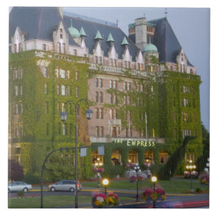 Das Empress Hotel am inneren Hafen in Fliese