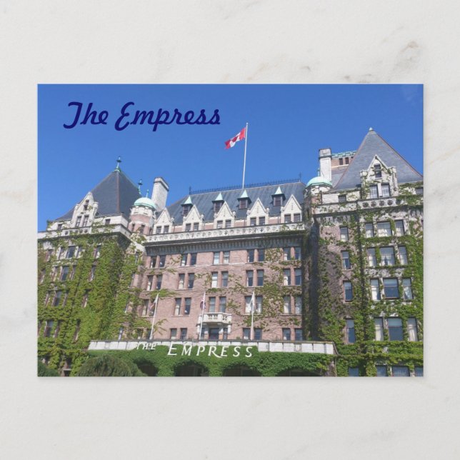 Das Empress Hotel Postkarte (Vorderseite)