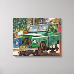 Das Ende 2006 der Reise Leinwanddruck