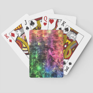 Das Ende der Abstrakten Rainbow-Kunst Spielkarten