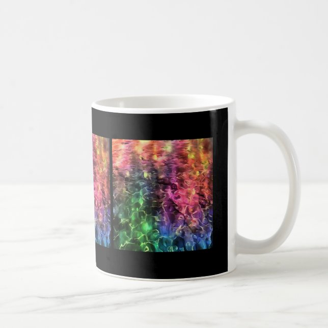 Das Ende der Abstrakten Rainbow-Kunst Tasse (Rechts)