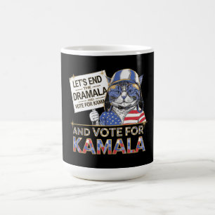 Das Ende der Dramala und die Abstimmung für Kamala Kaffeetasse