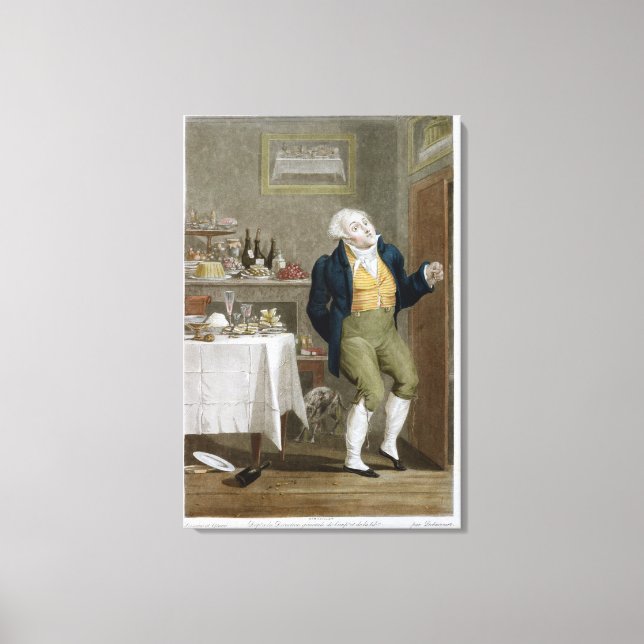 Das Ende der Gastronomie Leinwanddruck (Vorderseite)