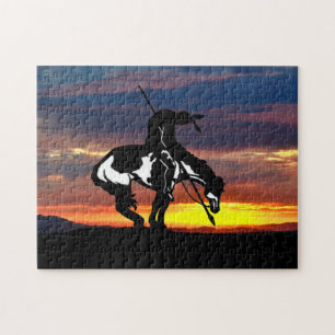 Das Ende der Silhouette Jigsaw Puzzle