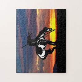 Das Ende der Silhouette Jigsaw Puzzle