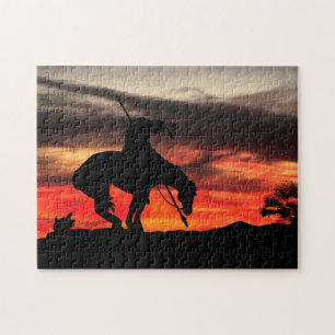 Das Ende der Silhouette Jigsaw Puzzle