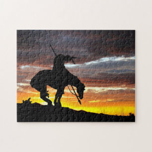 Das Ende der Silhouette Jigsaw Puzzle