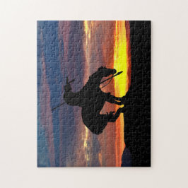 Das Ende der Silhouette Jigsaw Puzzle