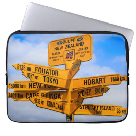 Das Ende der Straße Laptopschutzhülle