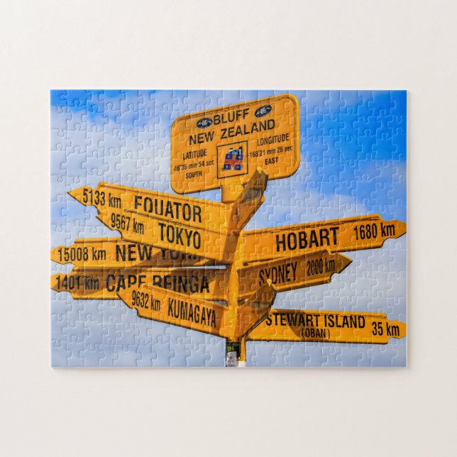 Das Ende der Straße Puzzle (Horizontal)