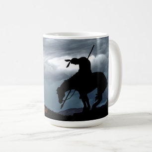 Das Ende der Tasse des Trail Coffee