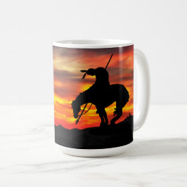 Das Ende der Trail Coffee Tasse
