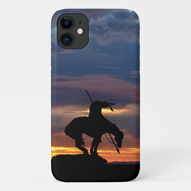 Das Ende der Trail-Silhouette IPhone-Fall Case-Mate iPhone Hülle (Rückseite)