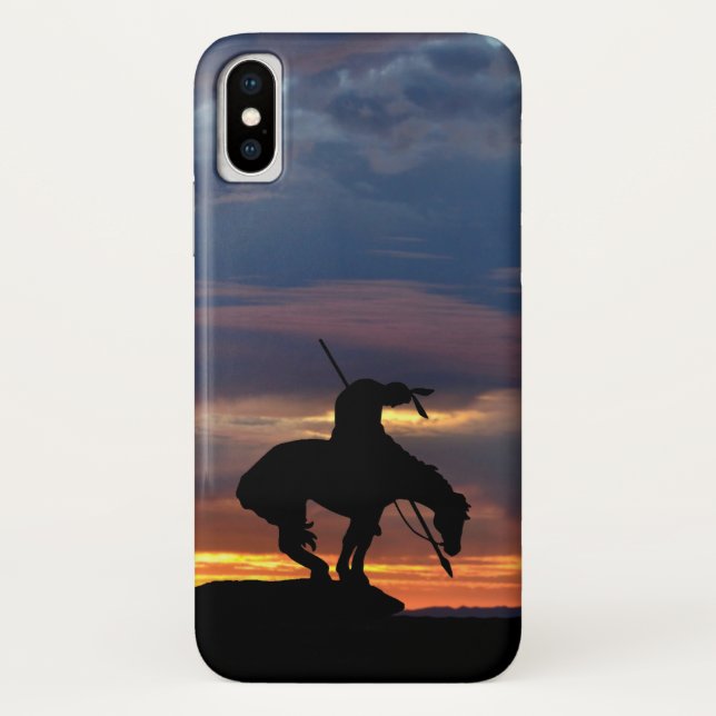 Das Ende der Trail-Silhouette IPhone-Fall Case-Mate iPhone Hülle (Rückseite)