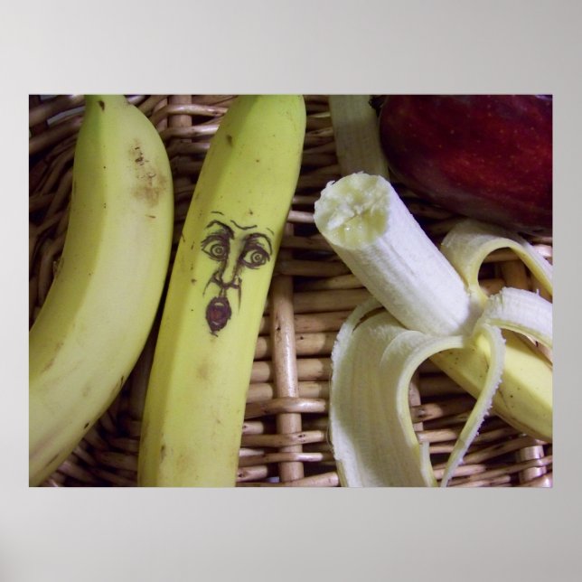 das Ende des Obstkorbs.. Poster (Vorne)