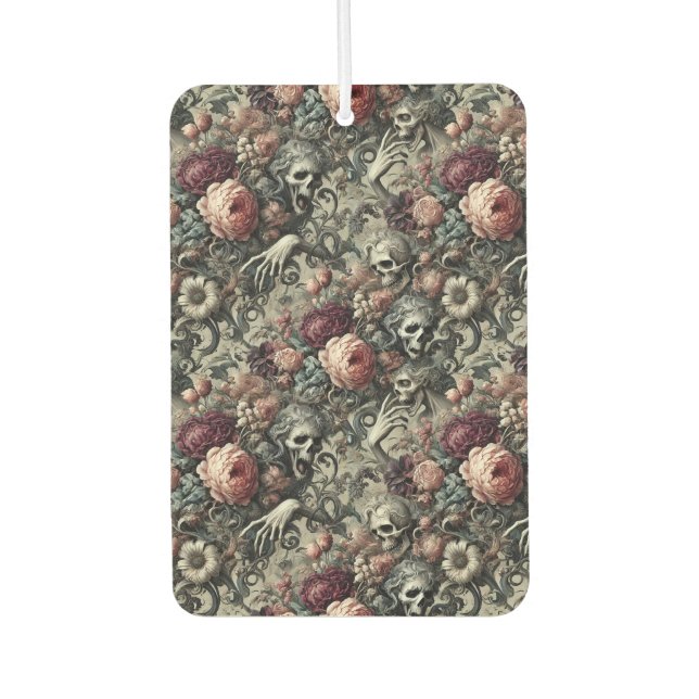 Das Ende des Schlummers - gotisch Viktorianisch Autolufterfrischer (Vorderseite)