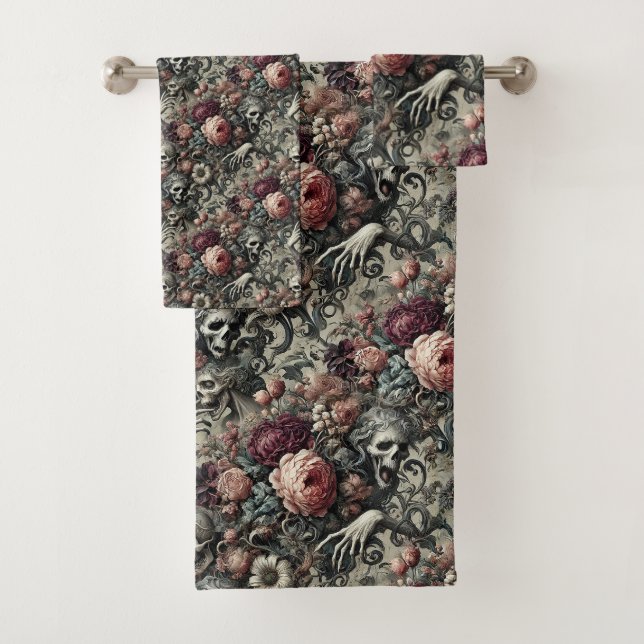 Das Ende des Schlummers - gotisch Viktorianisch Badhandtuch Set (Insitu)