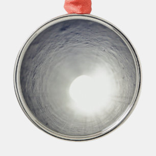 Das Ende des Tunnels Ornament Aus Metall