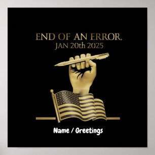 Das Ende eines Fehlers 20. Jan. 2025 Poster