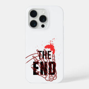 DAS ENDE – Gruseliger Horror-Blut-Tropfen-Handyhül iPhone 15 Pro Hülle