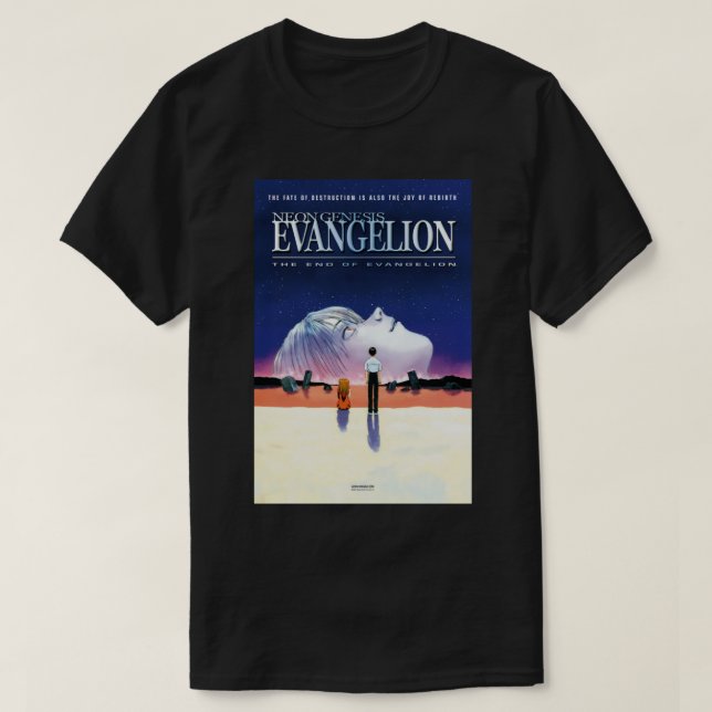 Das Ende von Evangelion [HOHE QUALITÄT] T-Shirt (Design vorne)