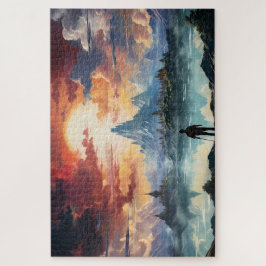 Das Endziel erreicht Puzzle