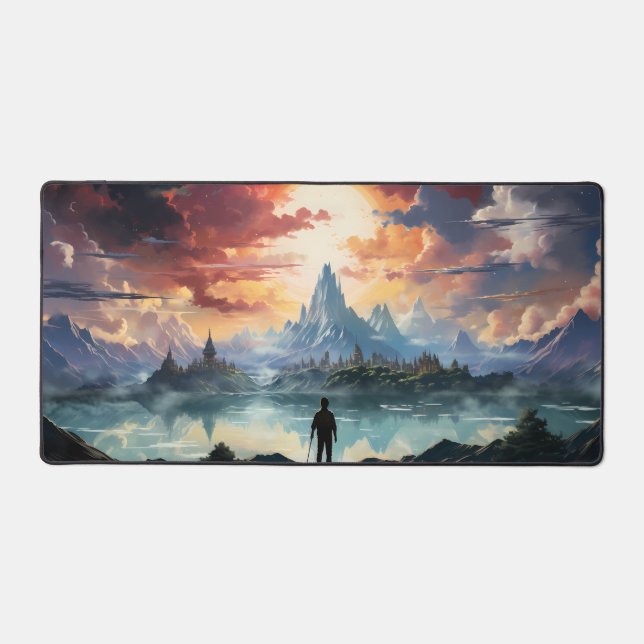 Das Endziel erreicht Schreibtischunterlage (Vorderseite)