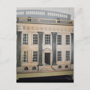 Das englische Puppenhaus des Großen Hauses Postkarte