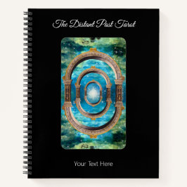 Das entfernte Deck-Divinationsobjekt der vergangen Notizbuch
